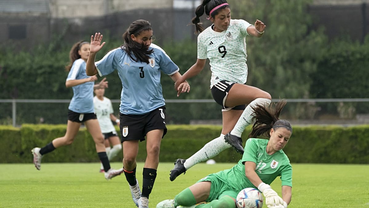 La Selección Femenil Sub-20 de México derrotó 3-0 a Uruguay en el CAR